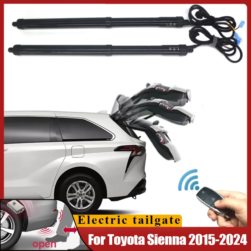 Электрическая задняя дверь для Toyota Sienna 2015-2024, интеллектуальный автоматический замок всасывания, модификация багажа, автомобильные принадлежности
Электрическая задняя дверь для Toyota Sienna 2015-2024, интеллектуальный автоматический замок всасывания, модификация багажа, автомобильные принадлежности