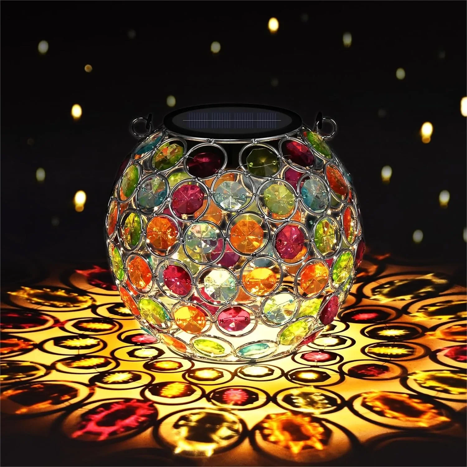 Crystal Mosaic Solar Lanterns Outdoor Waterproof Hanging Lights For Garden Patio Backyard Decor Red
Crystal Mosaic Solar Lanterns Outdoor Waterproof Hanging Lights For Garden Patio Backyard Decor Red