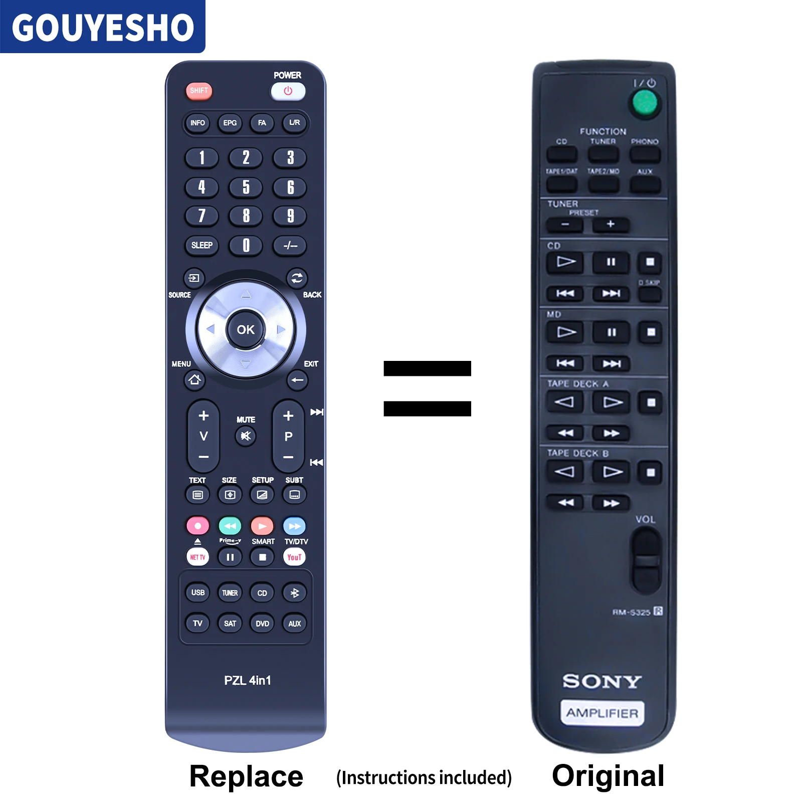 New Remote Control rm-s325 rm-s336 rm-s318 for sony TA-E90ES TA-F117R TA-F317 TA-F444ES TA-FA30 TA-FA30ES TA-FA33 TA-FE510R
New Remote Control rm-s325 rm-s336 rm-s318 for sony TA-E90ES TA-F117R TA-F317 TA-F444ES TA-FA30 TA-FA30ES TA-FA33 TA-FE510R