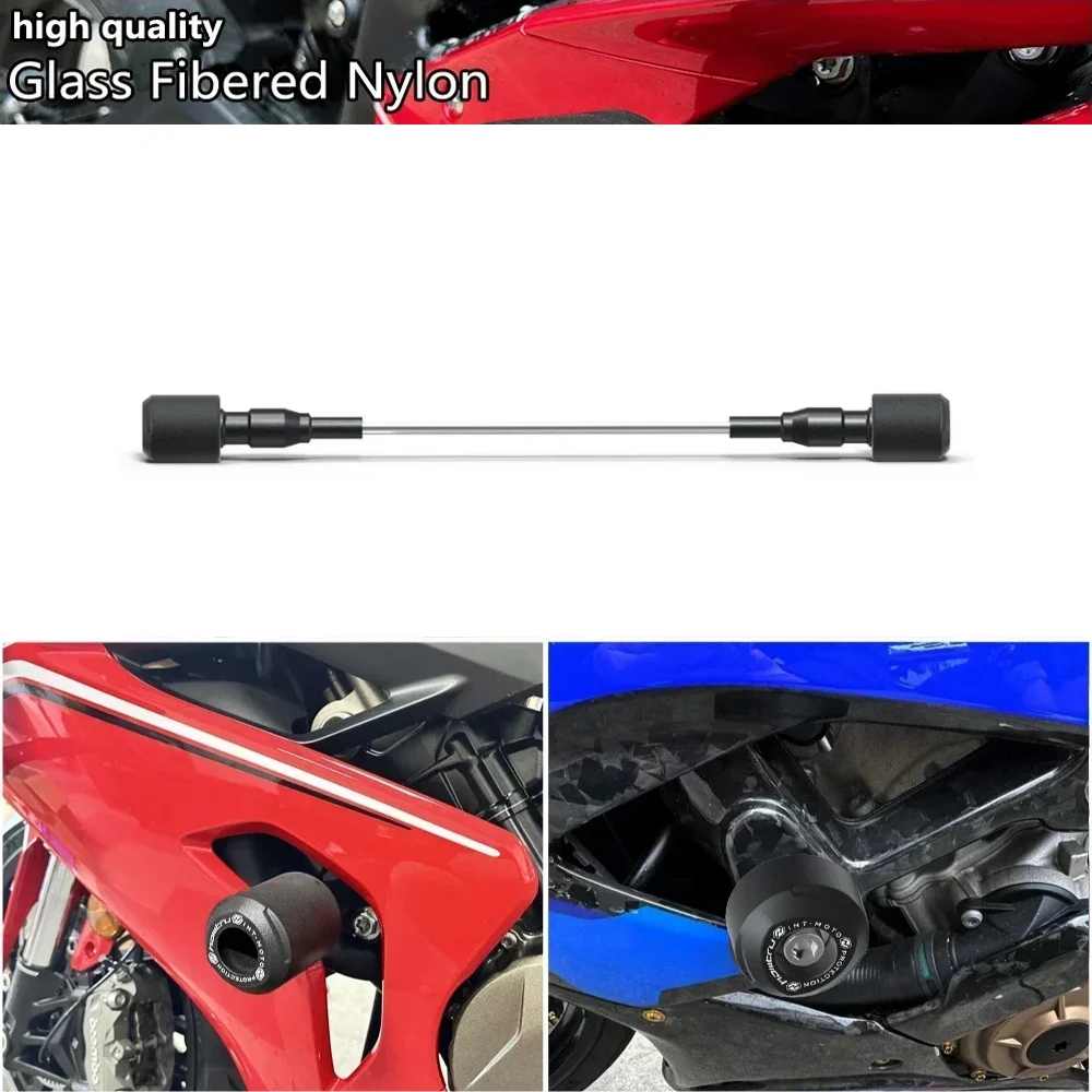 Motorcycle Frame Sliders Crash Protectors for Ducati Hypermotard 950 SP (2019-2024)
Motorcycle Frame Sliders Crash Protectors for Ducati Hypermotard 950 SP (2019-2024)