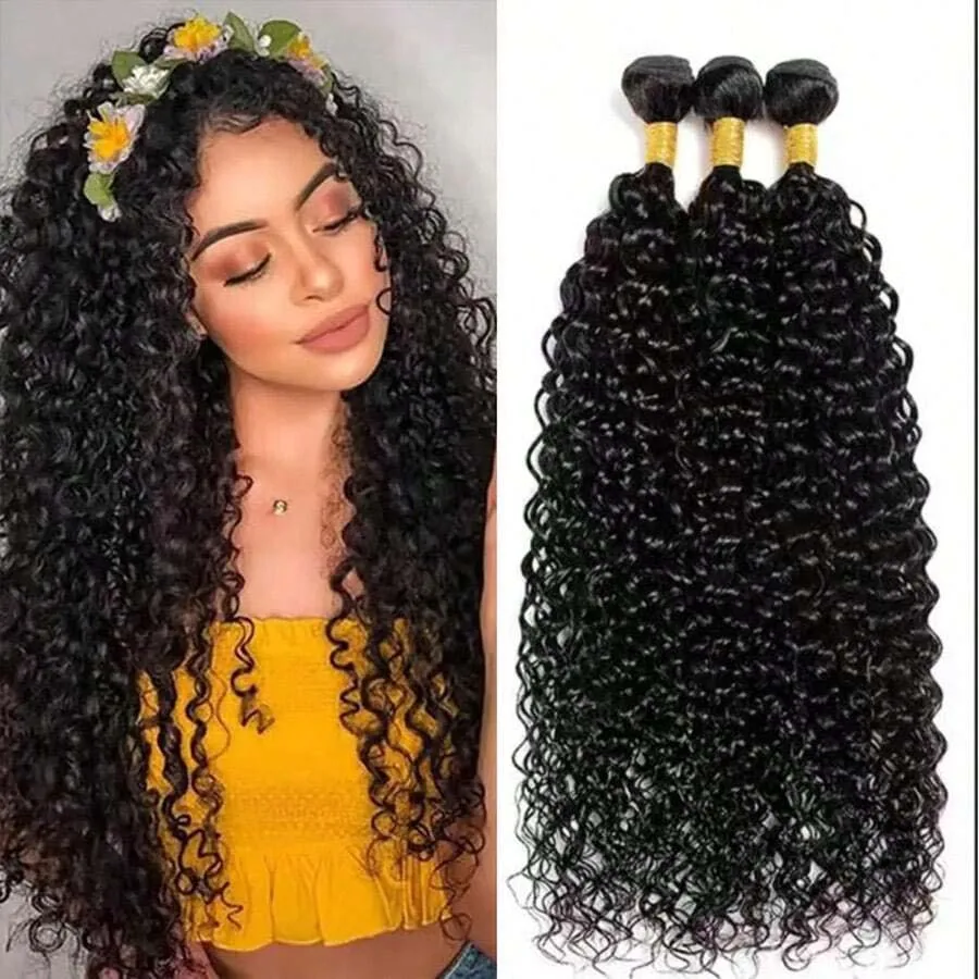 30 40 Inch Curly Wave Bundles 3 4 Pcs Raw Virgin Unprocessed Human Hair Vietnamese Hair Double Weft Deep Wave Weave Human Hair Bundles Extensions Natural Black Color
30 40 Inch Curly Wave Bundles 3 4 Pcs Raw Virgin Unprocessed Human Hair Vietnamese Hair Double Weft Deep Wave Weave Human Hair Bundles Extensions Natural Black Color