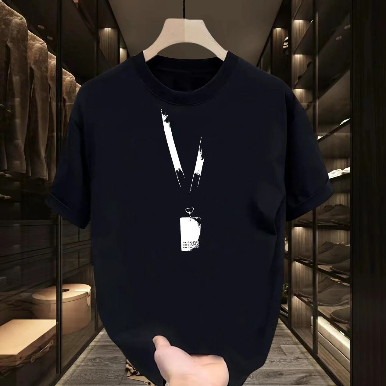 New summer print men's round neck cotton trend short-sleeved T-shirt loose and comfortable casual fashion versatile senior
New summer print men's round neck cotton trend short-sleeved T-shirt loose and comfortable casual fashion versatile senior