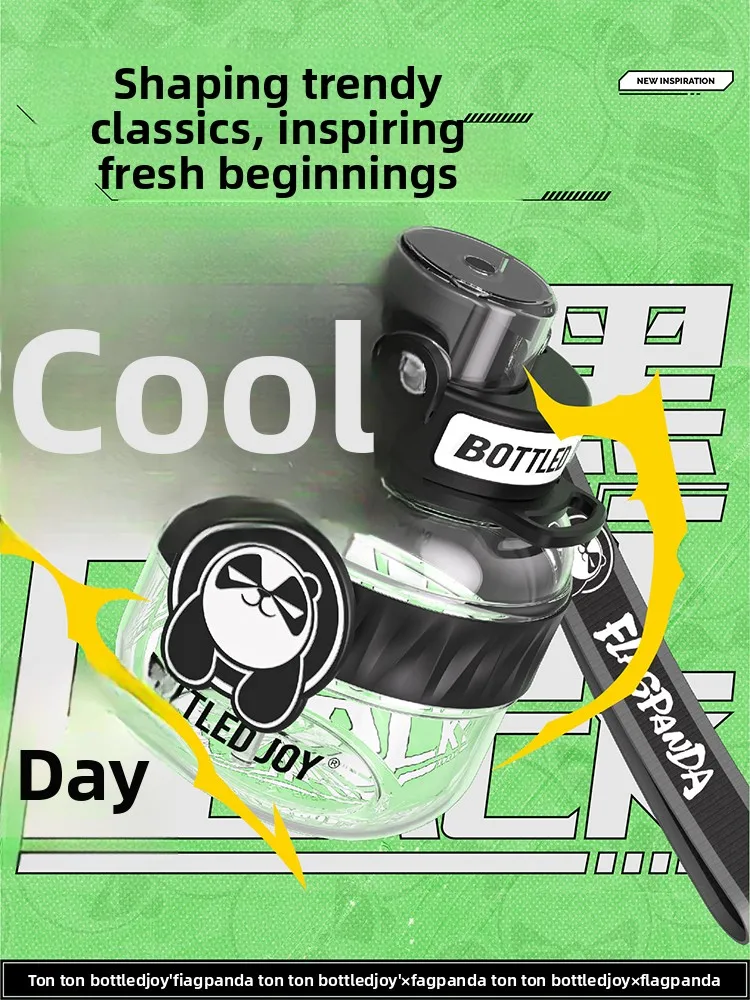 Бутылка для воды Flagpanda Collaborative Panda TonTon Barrel, большая емкость, термостойкая, с двойным отверстием, спортивная кружка
Бутылка для воды Flagpanda Collaborative Panda TonTon Barrel, большая емкость, термостойкая, с двойным отверстием, спортивная кружка