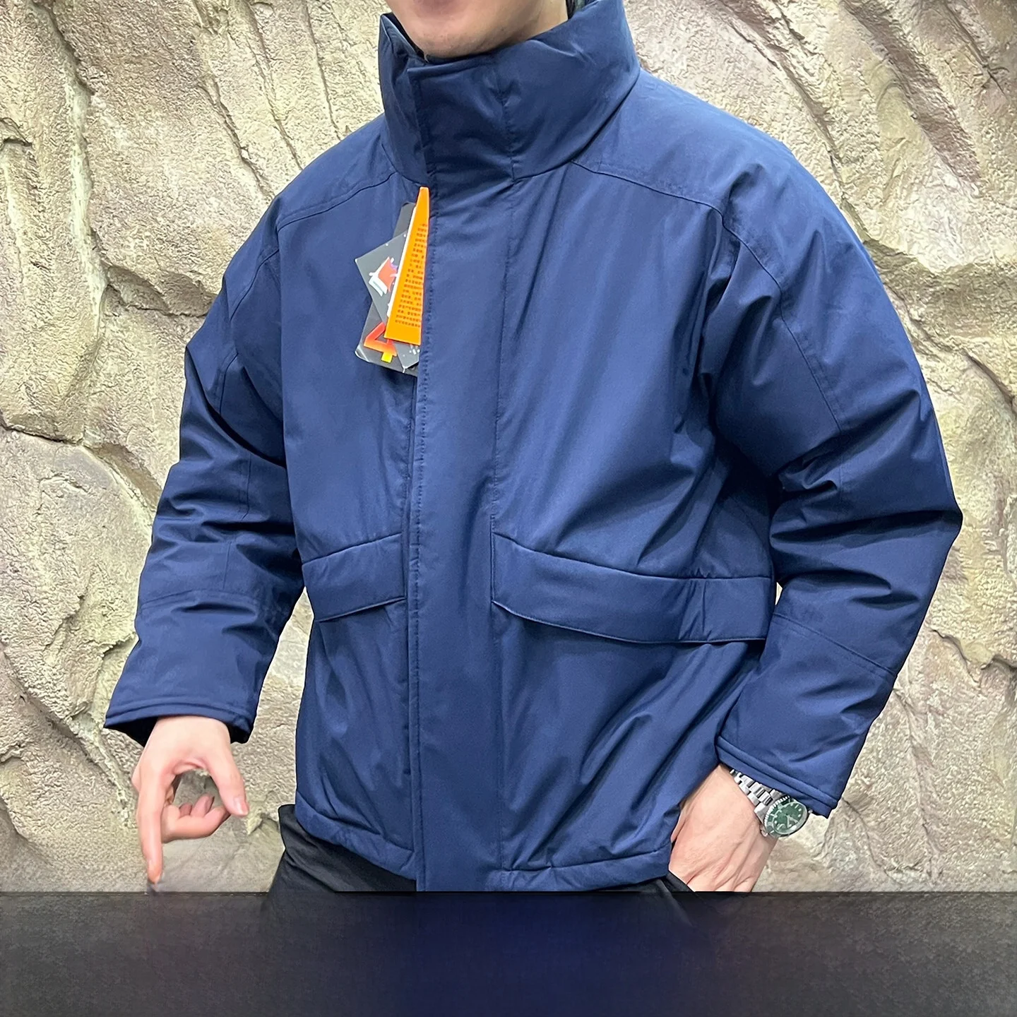 Thickened 90 Duck down Quilted Jacket Men's Winter Coat Four Levels of Cold Resistance Electronic Fabric Stand Collar Waterpr...
Thickened 90 Duck down Quilted Jacket Men's Winter Coat Four Levels of Cold Resistance Electronic Fabric Stand Collar Waterpr...