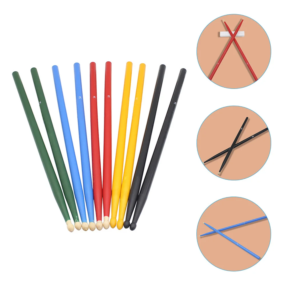 Wooden Drumsticks 5A Anti Slip Durable Musical Instrument For Acoustic Electronic Drums Kids Adults Lightweight
Wooden Drumsticks 5A Anti Slip Durable Musical Instrument For Acoustic Electronic Drums Kids Adults Lightweight