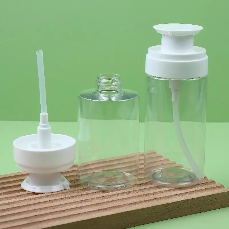 New 150/200/300ml Transparent Flat Shoulder Press Lotion Bottle Empty Essence Water Facial Cleanser Dispenser Containers
New 150/200/300ml Transparent Flat Shoulder Press Lotion Bottle Empty Essence Water Facial Cleanser Dispenser Containers