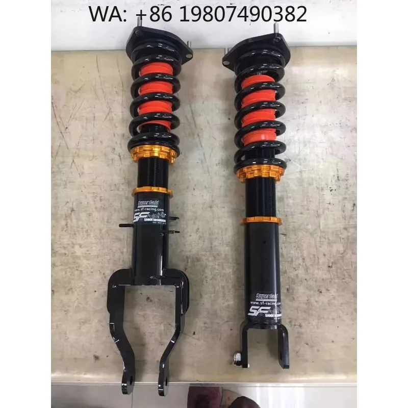 Advanced Black Adjustable Coilover Kit, Precision Height Locking Knob, Fine Damping Tuning, Urban Professional Modified Suspensi
Advanced Black Adjustable Coilover Kit, Precision Height Locking Knob, Fine Damping Tuning, Urban Professional Modified Suspensi