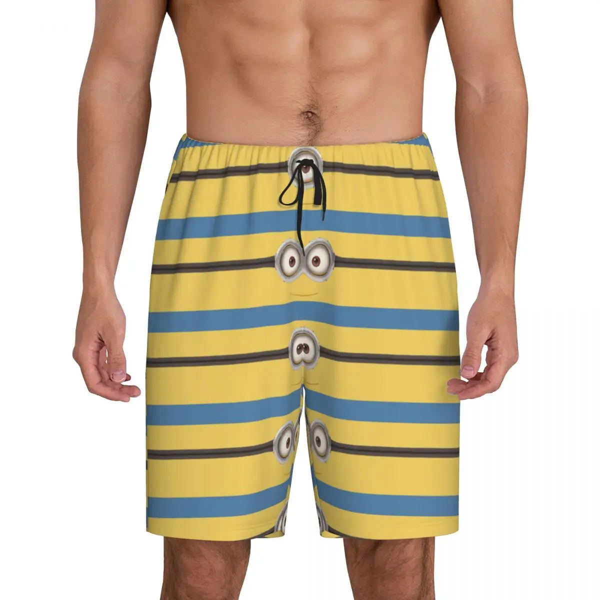 Custom Printed Men's Minions Pajama Bottoms Sleepwear Pjs Sleep Shorts with Pockets
Custom Printed Men's Minions Pajama Bottoms Sleepwear Pjs Sleep Shorts with Pockets