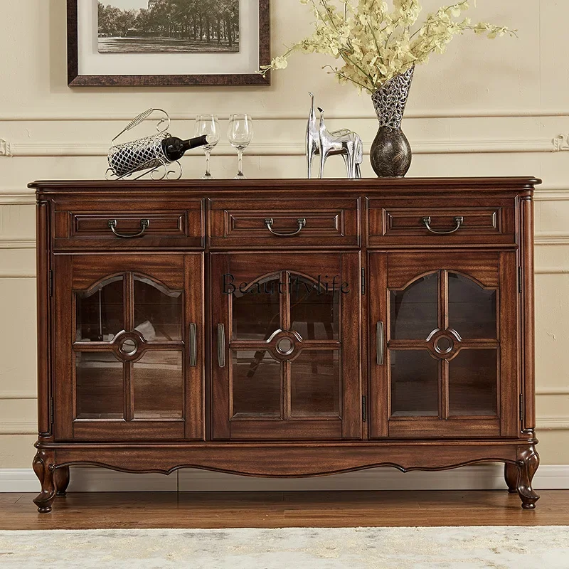 ls 04American all solid wood dining side cabinet dining room locker living room side cabinet
ls 04American all solid wood dining side cabinet dining room locker living room side cabinet