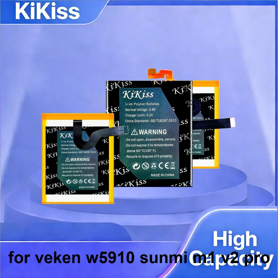 Mobile Phone Battery Stable QP1669 QP1659 ZAP1522 3150-3900mAh For Veken W5910 For Sunmi M1 V2 Pro
Mobile Phone Battery Stable QP1669 QP1659 ZAP1522 3150-3900mAh For Veken W5910 For Sunmi M1 V2 Pro