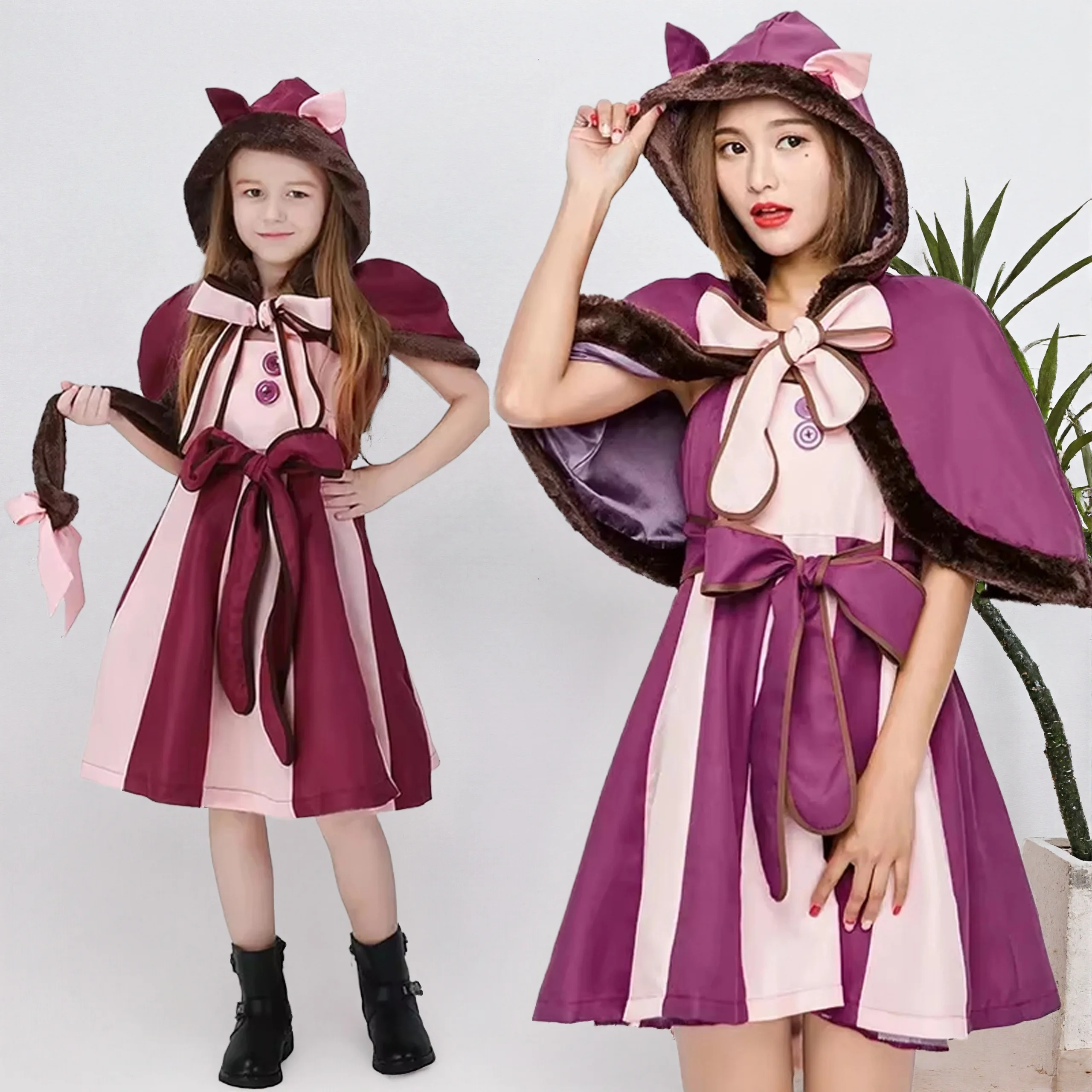 Sexy Purple Cat Tail Party Dress Halloween Smiley Animal Fantasy Princess Parent Enfant Cosplay Costume
Sexy Purple Cat Tail Party Dress Halloween Smiley Animal Fantasy Princess Parent Enfant Cosplay Costume