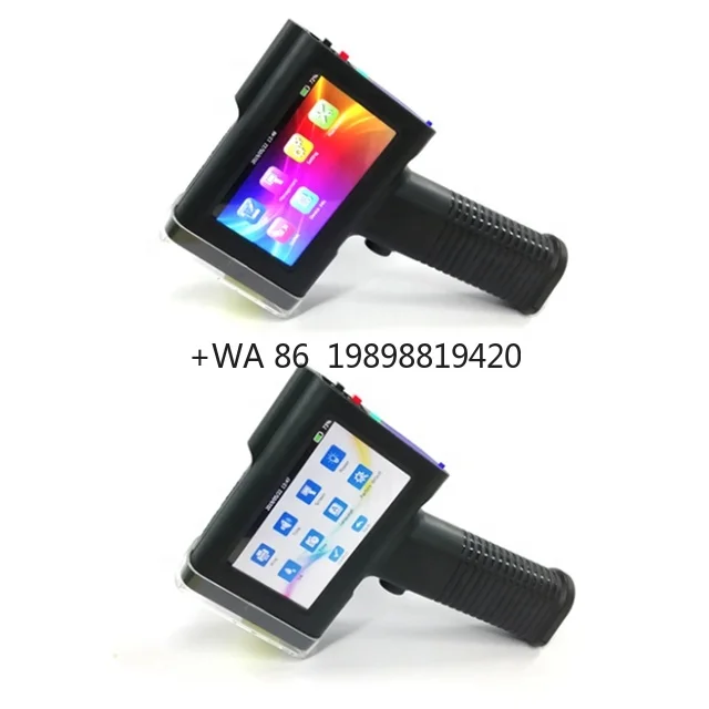 Ручной электрический струйный принтер для кодирования бутылок с внешними коробками Простая в эксплуатации машина для кодирования бумажной упаковки для сумок
Ручной электрический струйный принтер для кодирования бутылок с внешними коробками Простая в эксплуатации машина для кодирования бумажной упаковки для сумок