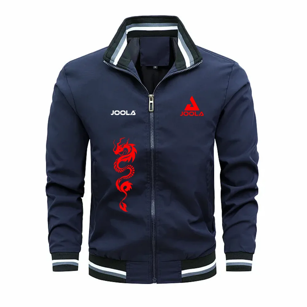 Yura Men's Dragon Pattern Zipper Jacket Table Tennis Sports Jacket Casual Windproof Stand Collar Long Sleeve Training Top
Yura Men's Dragon Pattern Zipper Jacket Table Tennis Sports Jacket Casual Windproof Stand Collar Long Sleeve Training Top