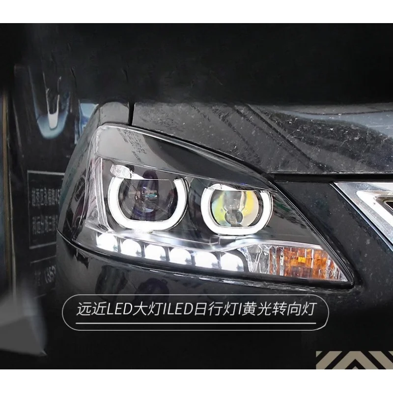 Suitable for Sylphy 12-15 New Headlight Assembly Modified LED Angel Eye Daytime Running Light Bi-Optic Lens Xenon Lamp
Suitable for Sylphy 12-15 New Headlight Assembly Modified LED Angel Eye Daytime Running Light Bi-Optic Lens Xenon Lamp