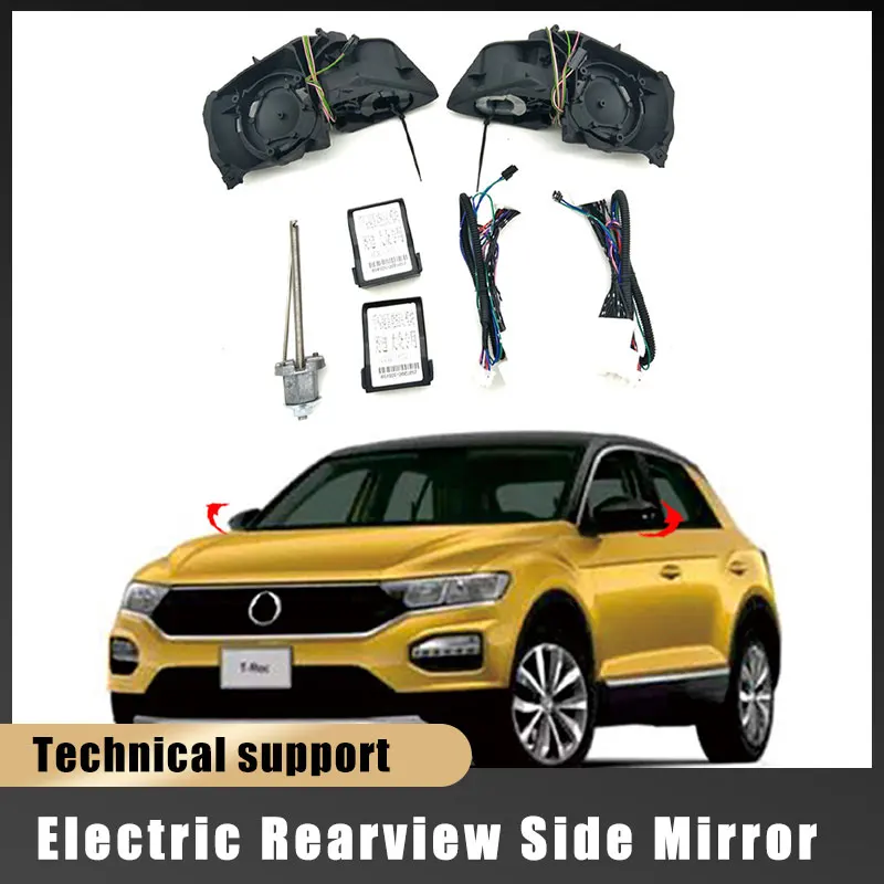For Volkswagen T-ROCT 2019-2023 Auto Intelligent Automatic Car Electric Rearview Side Mirror Folding System Kit Modul
For Volkswagen T-ROCT 2019-2023 Auto Intelligent Automatic Car Electric Rearview Side Mirror Folding System Kit Modul