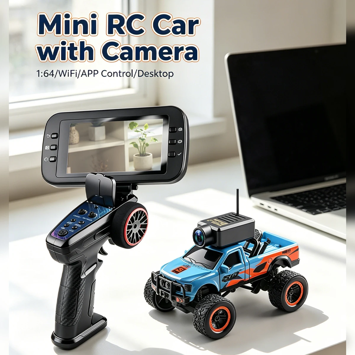 WLtoys 6407 Mini RC Car Camera 1/64 Toy Model Remote Control WiFi APP Control Desktop Remote Control RC Racing Vehicle for Kids
WLtoys 6407 Mini RC Car Camera 1/64 Toy Model Remote Control WiFi APP Control Desktop Remote Control RC Racing Vehicle for Kids