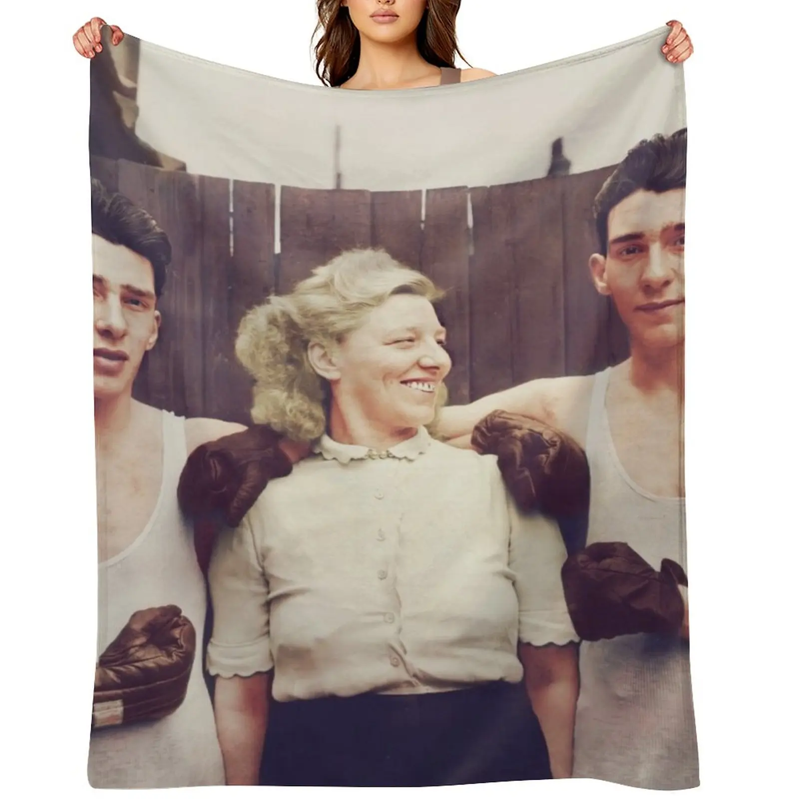 The Kray Twins in colour Throw Blanket Plush Loose Hair Hairys Blankets
The Kray Twins in colour Throw Blanket Plush Loose Hair Hairys Blankets