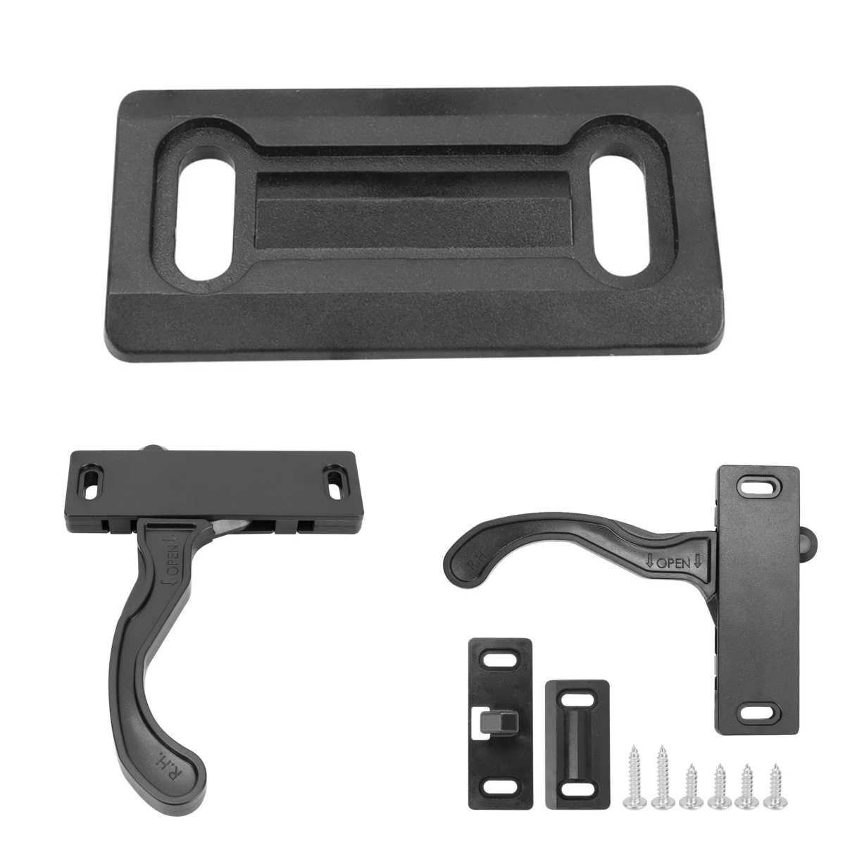 For Camper Trailer Motorhome RV Screen Door Latch Right Handle Kit
For Camper Trailer Motorhome RV Screen Door Latch Right Handle Kit