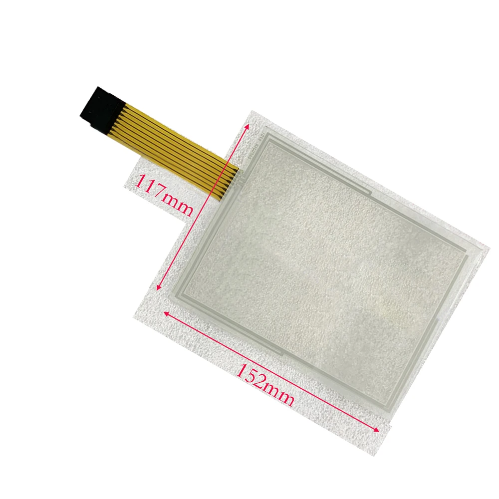 152*117mm For PanelView Plus 700 2711P-T7C4D8K 2711P-T7C4D8 Touchpad Touch Screen Panel Glass
152*117mm For PanelView Plus 700 2711P-T7C4D8K 2711P-T7C4D8 Touchpad Touch Screen Panel Glass