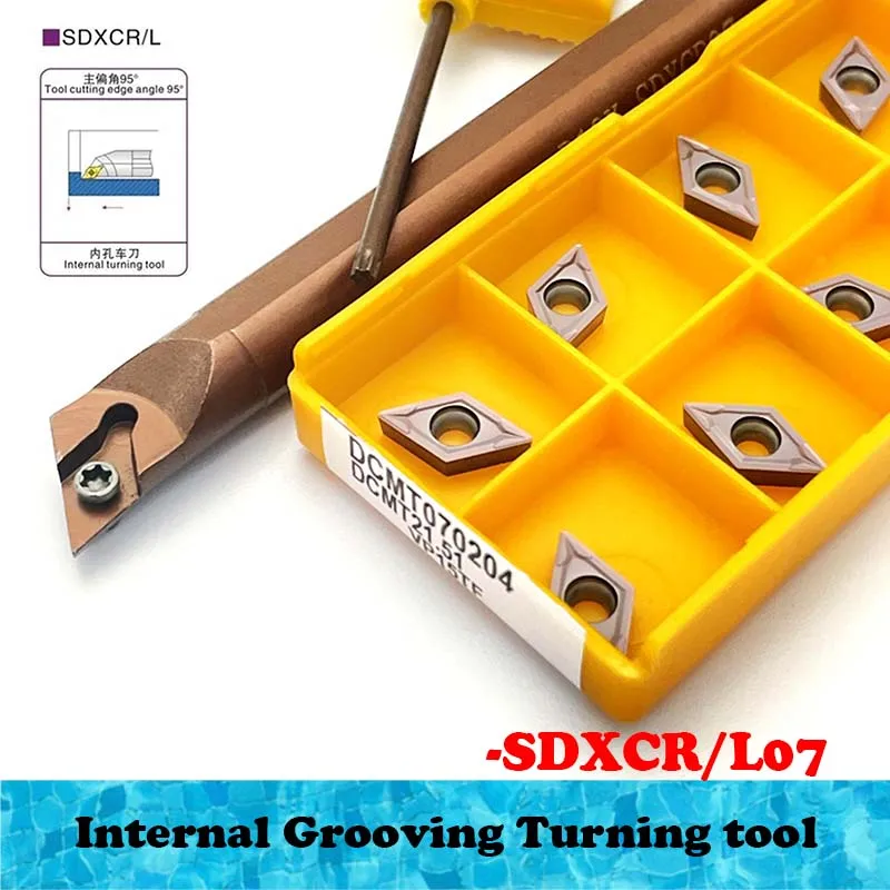 D08K D10K SDXCR07 SDXCL07 95° SDXCR SDXCL 8-16mm DC070204 CNC High Quality Internal Turning Tool Lathe Boring Bar Tool Holder
D08K D10K SDXCR07 SDXCL07 95° SDXCR SDXCL 8-16mm DC070204 CNC High Quality Internal Turning Tool Lathe Boring Bar Tool Holder