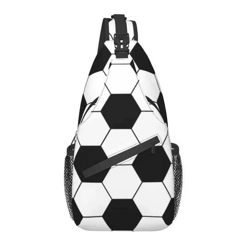 Casual Football Pattern Hexagonal Sling Bag for Traveling Men Soccer Ball Chest Crossbody Backpack Shoulder Daypack
Casual Football Pattern Hexagonal Sling Bag for Traveling Men Soccer Ball Chest Crossbody Backpack Shoulder Daypack