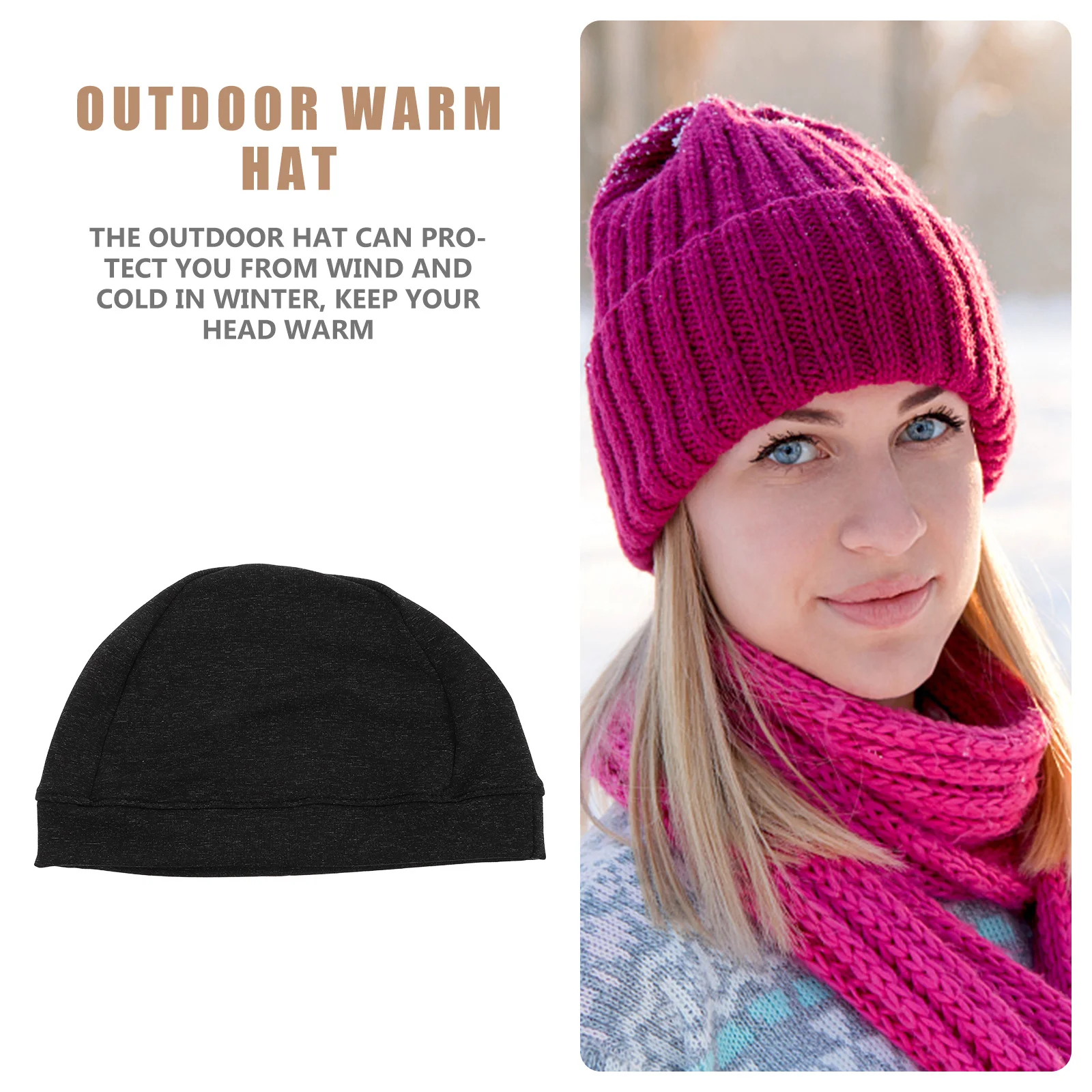 Men Has Fleece Warm Hat Outdoor Velour Skull Cap Riding Anti-Cold Cation Black Man
Men Has Fleece Warm Hat Outdoor Velour Skull Cap Riding Anti-Cold Cation Black Man