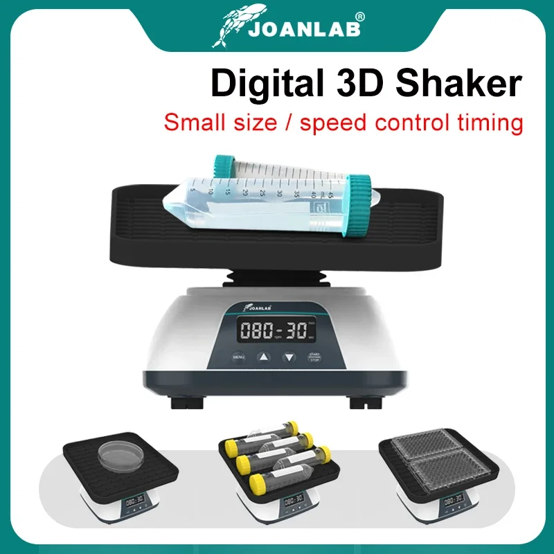 JOANLAB LCD Display Shaker Lab Multi-purpose Horizontal Swing Speed Oscillator Lab Adjustable Speed Laboratory Orbital Shaker
JOANLAB LCD Display Shaker Lab Multi-purpose Horizontal Swing Speed Oscillator Lab Adjustable Speed Laboratory Orbital Shaker
