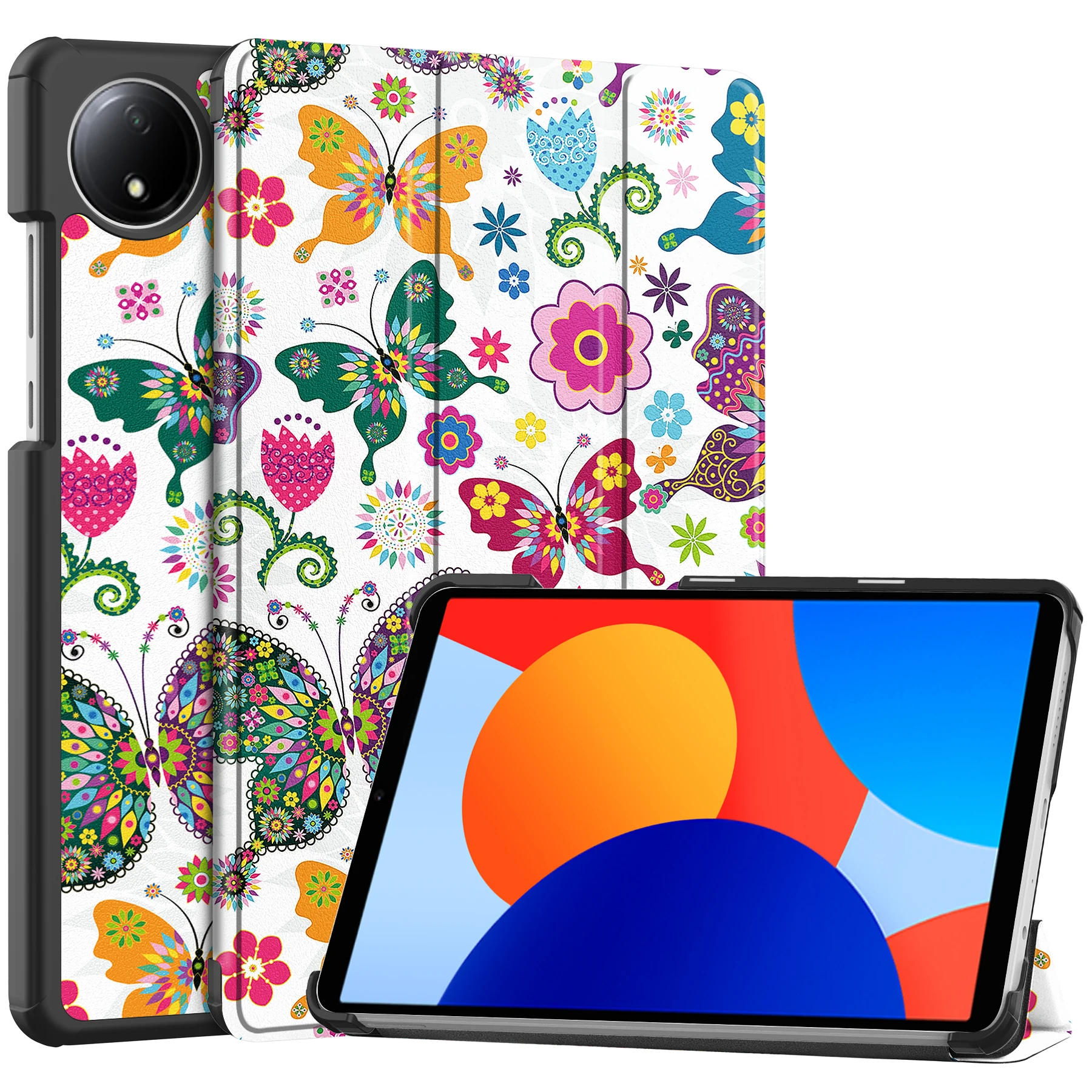 Окрашенный смарт-чехол для Xiaomi Redmi Pad SE 4G 8,7 дюйма, складной чехол-подставка из искусственной кожи, детский милый чехол для Redmi Pad SE 8,7 2024, автоматический сон
Окрашенный смарт-чехол для Xiaomi Redmi Pad SE 4G 8,7 дюйма, складной чехол-подставка из искусственной кожи, детский милый чехол для Redmi Pad SE 8,7 2024, автоматический сон