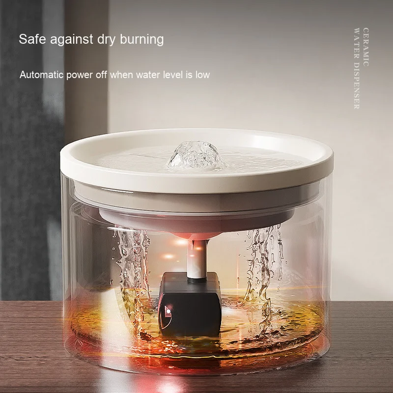 Eco-Friendly 2L Ceramic Automatic Cat Feeder Filter Solid PC Silent Flow Water Dispenser for Amazon Wholesale Pet Bowls Feeders
Eco-Friendly 2L Ceramic Automatic Cat Feeder Filter Solid PC Silent Flow Water Dispenser for Amazon Wholesale Pet Bowls Feeders