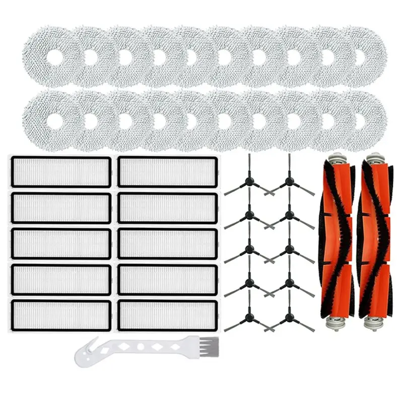 A23F-Main Side Brush Filter Mop Cloth For Xiaomi Robot Vacuum S20+ /S10 Plus/B108GL/B105/B108CN B113CN Replacement Parts Spare
A23F-Main Side Brush Filter Mop Cloth For Xiaomi Robot Vacuum S20+ /S10 Plus/B108GL/B105/B108CN B113CN Replacement Parts Spare