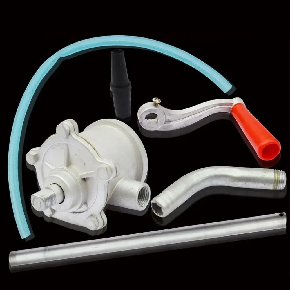 1Pc Hand Rotary Fuel Pump Portable Manual Oil Extraction Barrel Pump Rust-proof Aluminum Alloy Hand Rotary Fuel Pump
1Pc Hand Rotary Fuel Pump Portable Manual Oil Extraction Barrel Pump Rust-proof Aluminum Alloy Hand Rotary Fuel Pump