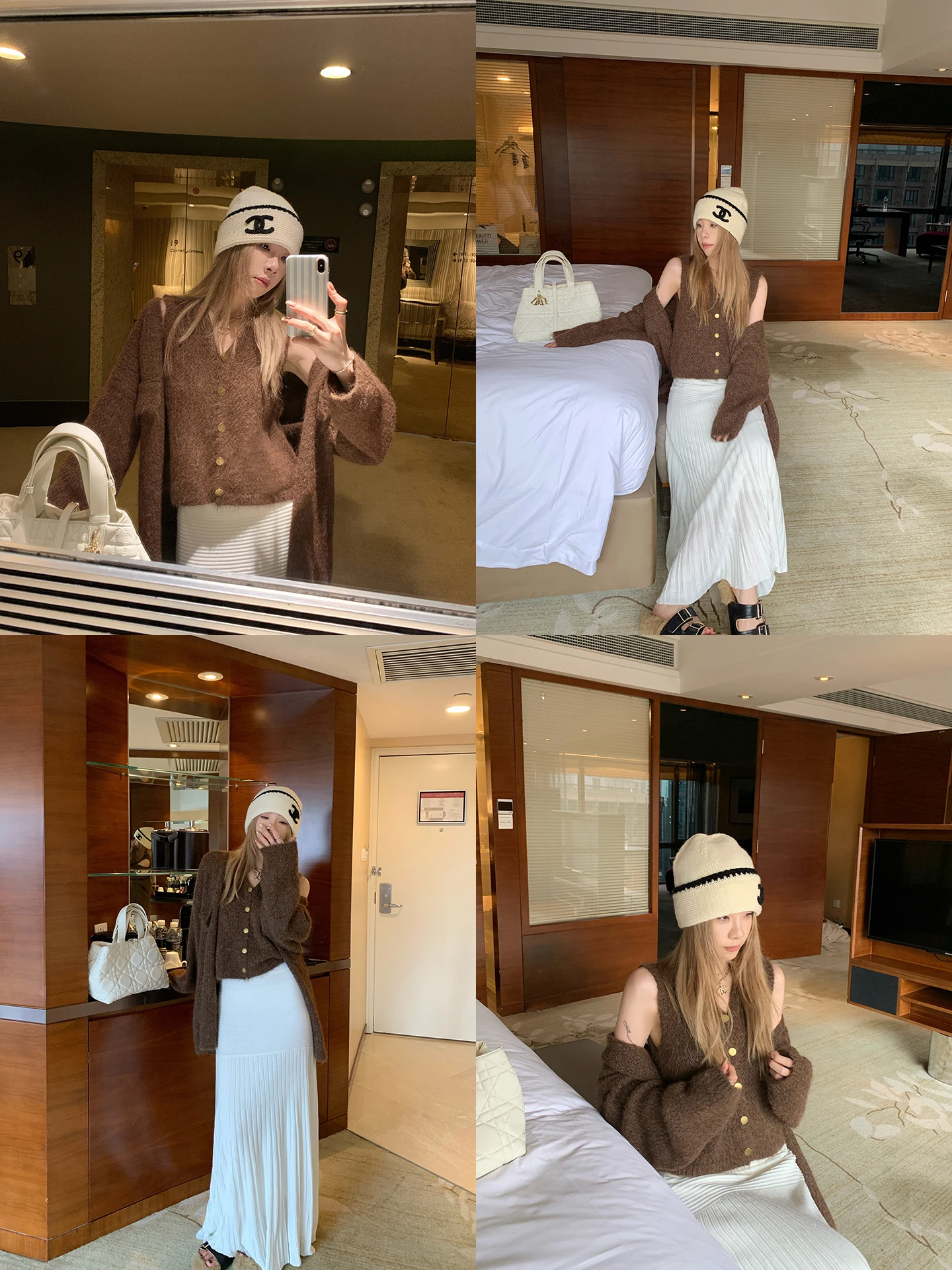 Lini Initial Lazy Knitted Sweater Set Women's Autumn Winter Coffee Color Two-Piece Set V-Ne Long Sve Warm Thiened Clothes
Lini Initial Lazy Knitted Sweater Set Women's Autumn Winter Coffee Color Two-Piece Set V-Ne Long Sve Warm Thiened Clothes