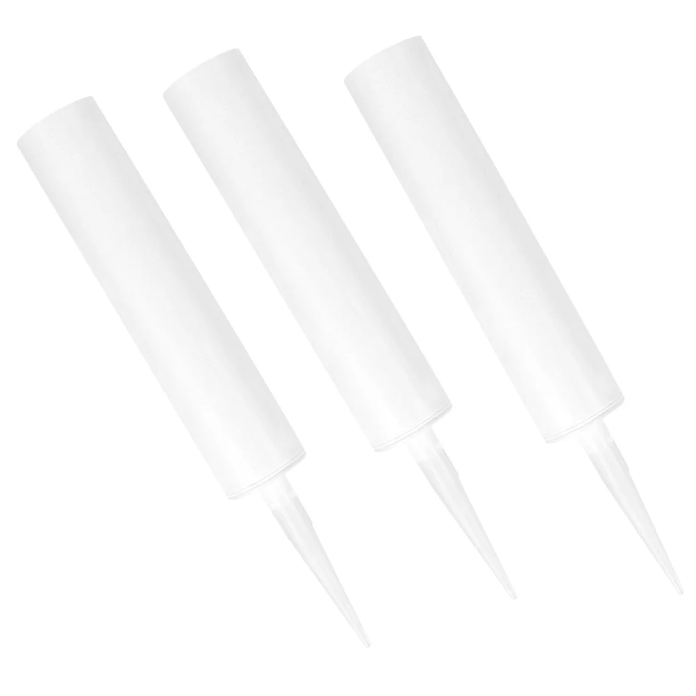 3pcs Empty Caulking Tubes Reusable Plastic Sealant Tool for Grouting Tile Epoxy Latex Repairing Leak Dispensing Tips
3pcs Empty Caulking Tubes Reusable Plastic Sealant Tool for Grouting Tile Epoxy Latex Repairing Leak Dispensing Tips