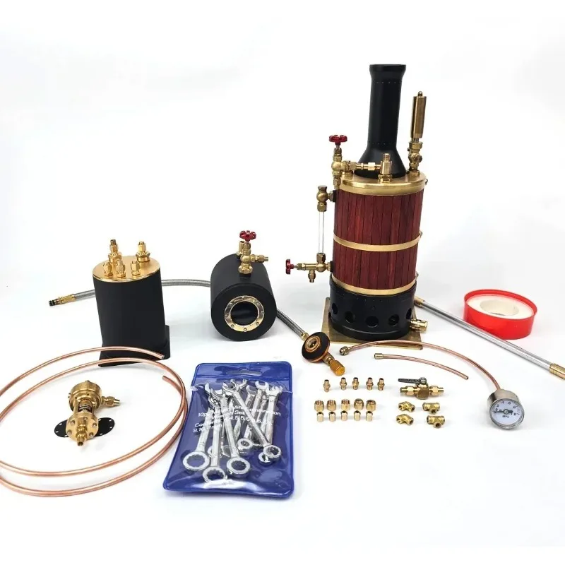 High-efficiency Vertical Boiler Model LS80S - Pure Copper Steam Engine Model Toy, Suitable for Steam Engine Enthusiasts
High-efficiency Vertical Boiler Model LS80S - Pure Copper Steam Engine Model Toy, Suitable for Steam Engine Enthusiasts