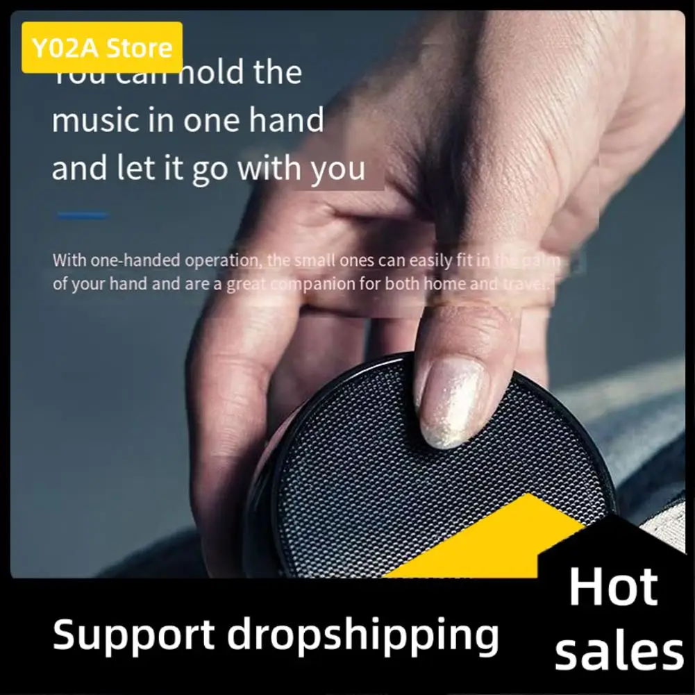 Y02A Портативный Bluetooth-динамик — компактный беспроводной стальной металлический сабвуфер, уличный мини-динамик для дома, офиса, путешествий
Y02A Портативный Bluetooth-динамик — компактный беспроводной стальной металлический сабвуфер, уличный мини-динамик для дома, офиса, путешествий