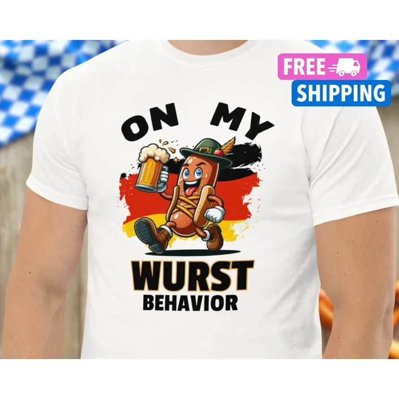 Interesting Oktoberfest Shirts Bavarian Shirts From Germany Beer Lovers Men Women's Daily Outdoor Sports Short-sleeved Shirts
Interesting Oktoberfest Shirts Bavarian Shirts From Germany Beer Lovers Men Women's Daily Outdoor Sports Short-sleeved Shirts