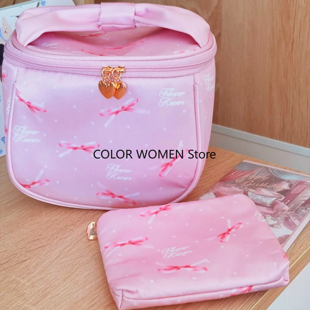 Flower Knows Cosmetic Bag 2026 Birthday gift Pink Handbag Limited Pink print Small Tote Bag
Flower Knows Cosmetic Bag 2026 Birthday gift Pink Handbag Limited Pink print Small Tote Bag