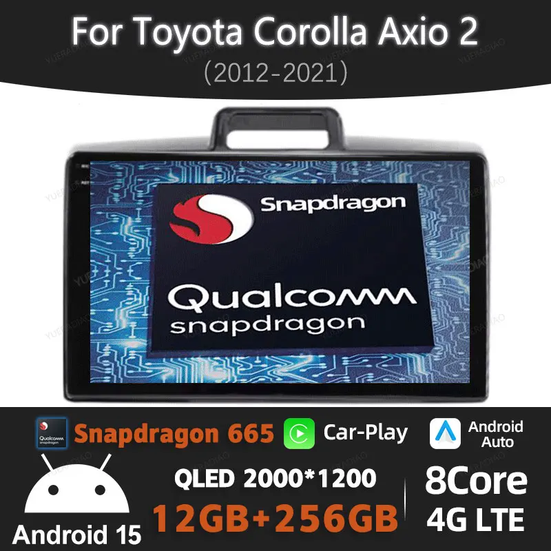 Android 15 Car Radio For Toyota Corolla Axio 2 Fielder 3 E160 2012 - 2021 Multimedia Stereo Video Player Carplay Auto Head Unit
Android 15 Car Radio For Toyota Corolla Axio 2 Fielder 3 E160 2012 - 2021 Multimedia Stereo Video Player Carplay Auto Head Unit