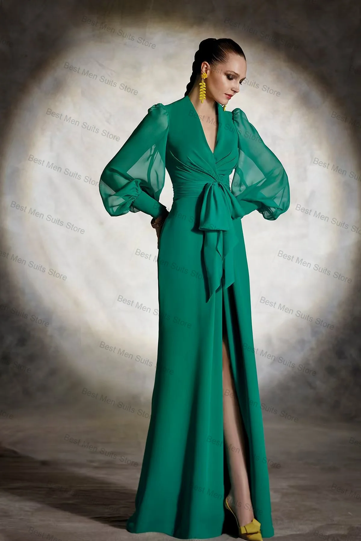Elegant Green Women Suit Skirt 1 Pcs Long Blazer Prom Dress Belted Cotton Formal Office Jacket Customized Wedding Tuxedo Coat
Elegant Green Women Suit Skirt 1 Pcs Long Blazer Prom Dress Belted Cotton Formal Office Jacket Customized Wedding Tuxedo Coat