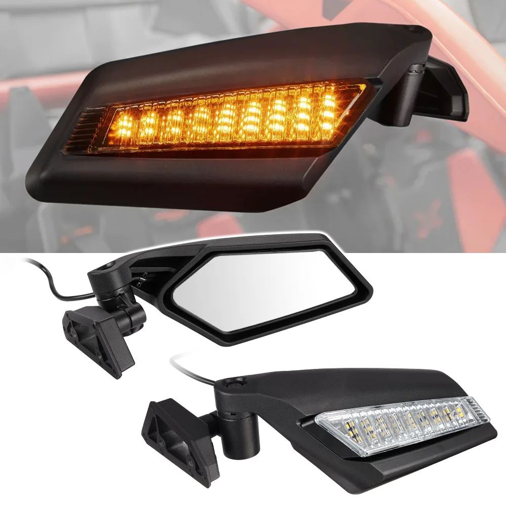 UTV Rearview Mirrors With Led Light For Can Am Maverick X3 Turbo MAX DS RS X Turbo R Max 1000 2018 2019 2020 20212022
UTV Rearview Mirrors With Led Light For Can Am Maverick X3 Turbo MAX DS RS X Turbo R Max 1000 2018 2019 2020 20212022