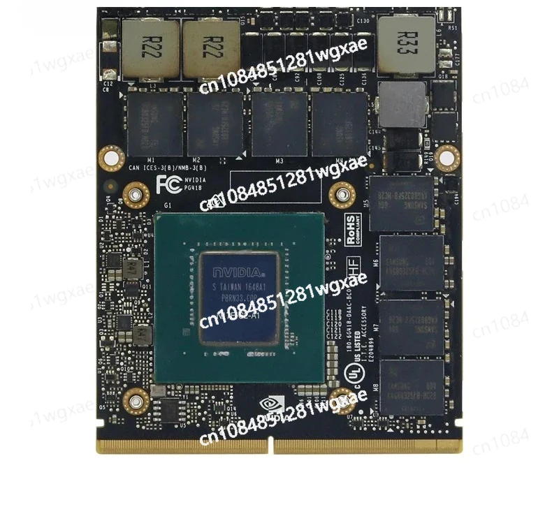 Видеокарта N17E-G2-A1 8 ГБ GDDR5 MXM, оригинальная видеокарта GTX1070M GTX 1070
Видеокарта N17E-G2-A1 8 ГБ GDDR5 MXM, оригинальная видеокарта GTX1070M GTX 1070