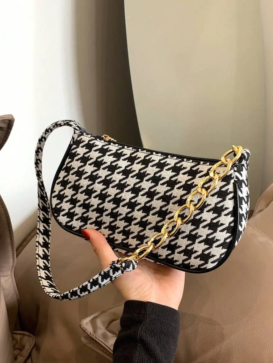 Fashionable Classic Leopard Print Armpit Bag, Shoulder Bag, Colorblock Women's Bag, Small Bag
Fashionable Classic Leopard Print Armpit Bag, Shoulder Bag, Colorblock Women's Bag, Small Bag