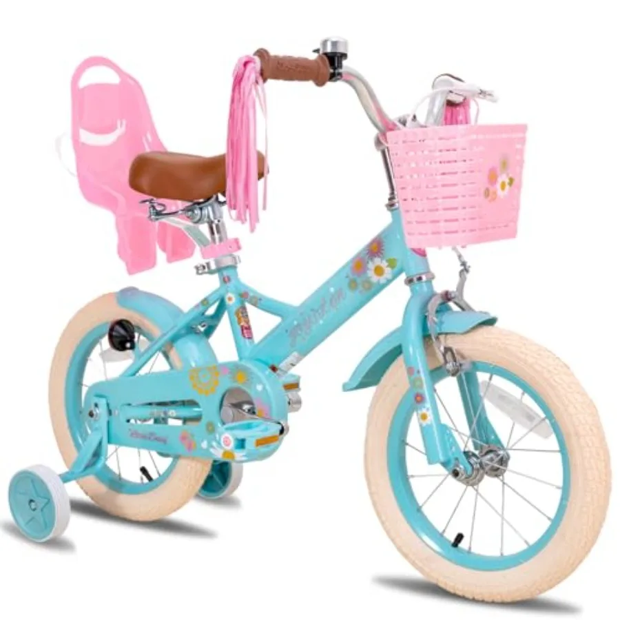 Little Daisy Bike for Girls Boys Ages 2-10 Years, Girls Bikes Doll Bike Seat and Streamers, Boys Bike Flag Number Plate, Multip
Little Daisy Bike for Girls Boys Ages 2-10 Years, Girls Bikes Doll Bike Seat and Streamers, Boys Bike Flag Number Plate, Multip