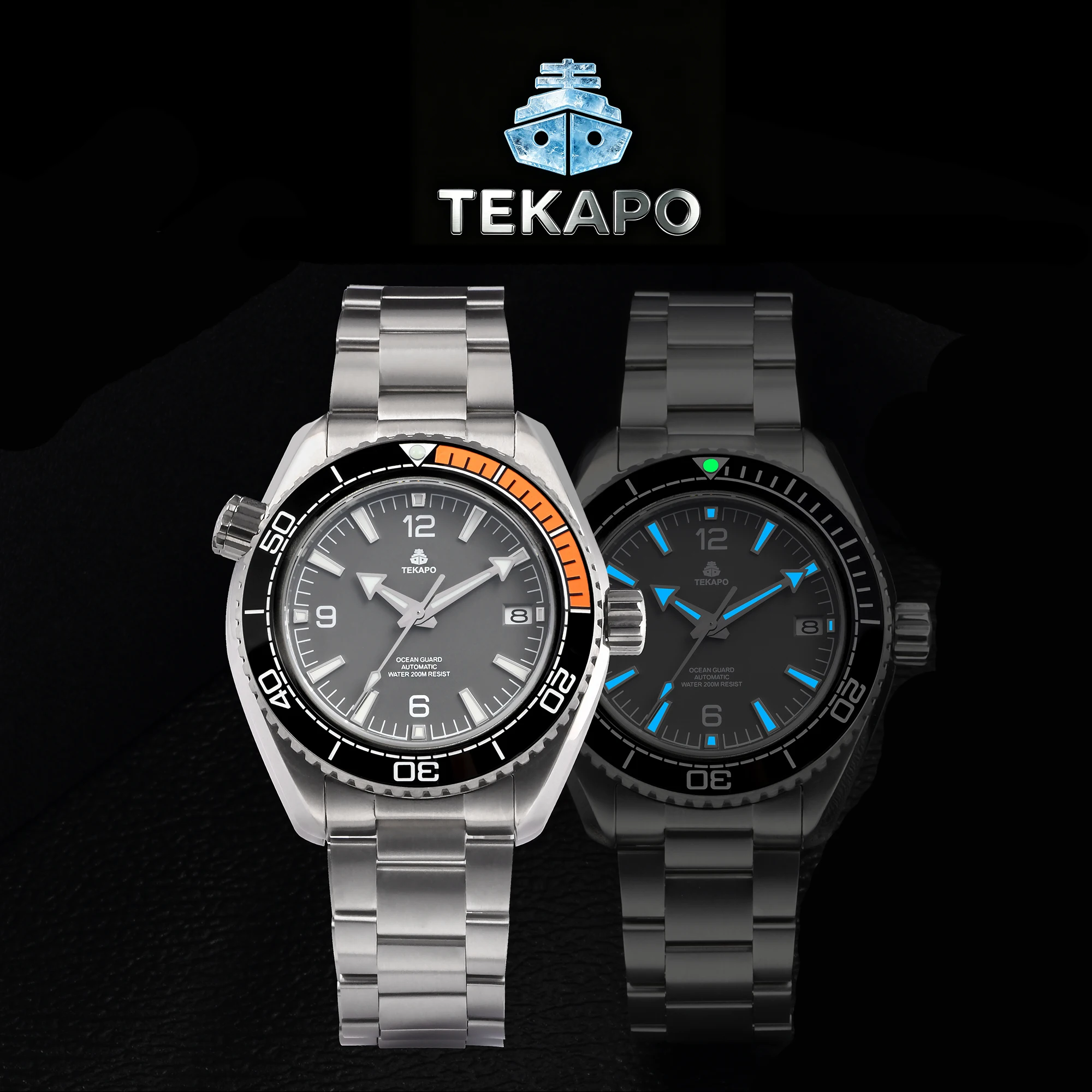 TEKAPO Watch Titanium Material Fully Automatic Mechanical Diving Watch Diameter 39MM Watch Japan NH35A Movement Lce Blue Glowing
TEKAPO Watch Titanium Material Fully Automatic Mechanical Diving Watch Diameter 39MM Watch Japan NH35A Movement Lce Blue Glowing