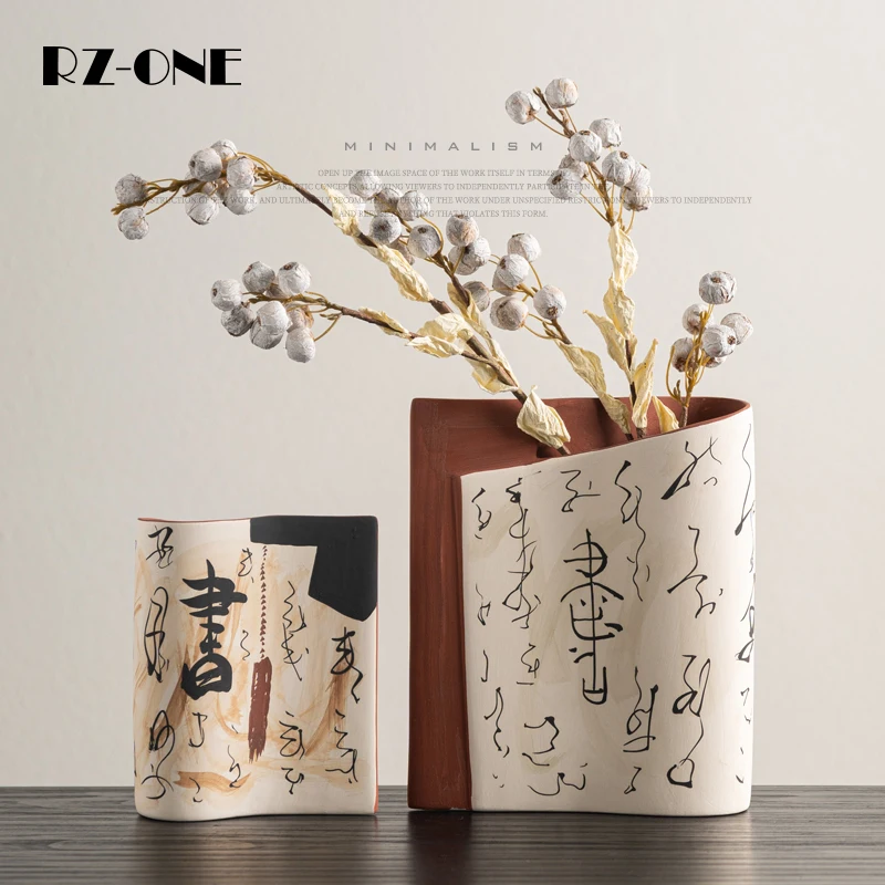 Wabi **** Wind Middle and Ancient Ceramics Geometric Art Creative B & B Tea Room Living Room Entrance Pottery Flower Arranger Va
Wabi **** Wind Middle and Ancient Ceramics Geometric Art Creative B & B Tea Room Living Room Entrance Pottery Flower Arranger Va