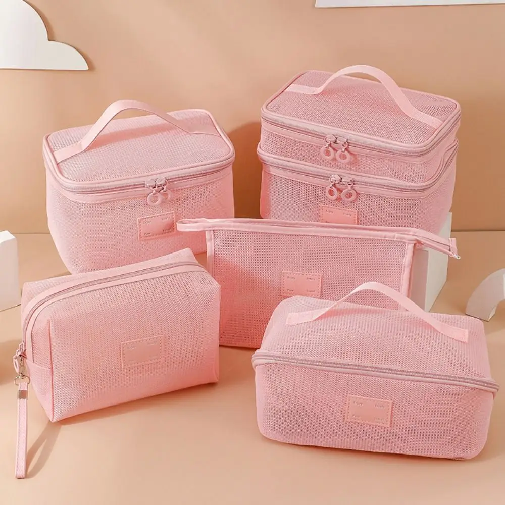 Casual Nylon Cosmetic Bag With Zipper Hand-held Storage Pouch Mesh Multipurpose Toiletry Wash Bags Travel
Casual Nylon Cosmetic Bag With Zipper Hand-held Storage Pouch Mesh Multipurpose Toiletry Wash Bags Travel