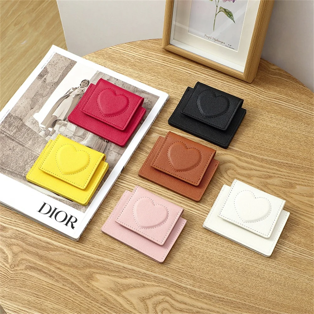 ISKYBOB Women's Short Card Holder Wallet Fashion Girls Heart Embossed PU Leather Solid Color Coin Purse Large Capacity Money Bag
ISKYBOB Women's Short Card Holder Wallet Fashion Girls Heart Embossed PU Leather Solid Color Coin Purse Large Capacity Money Bag