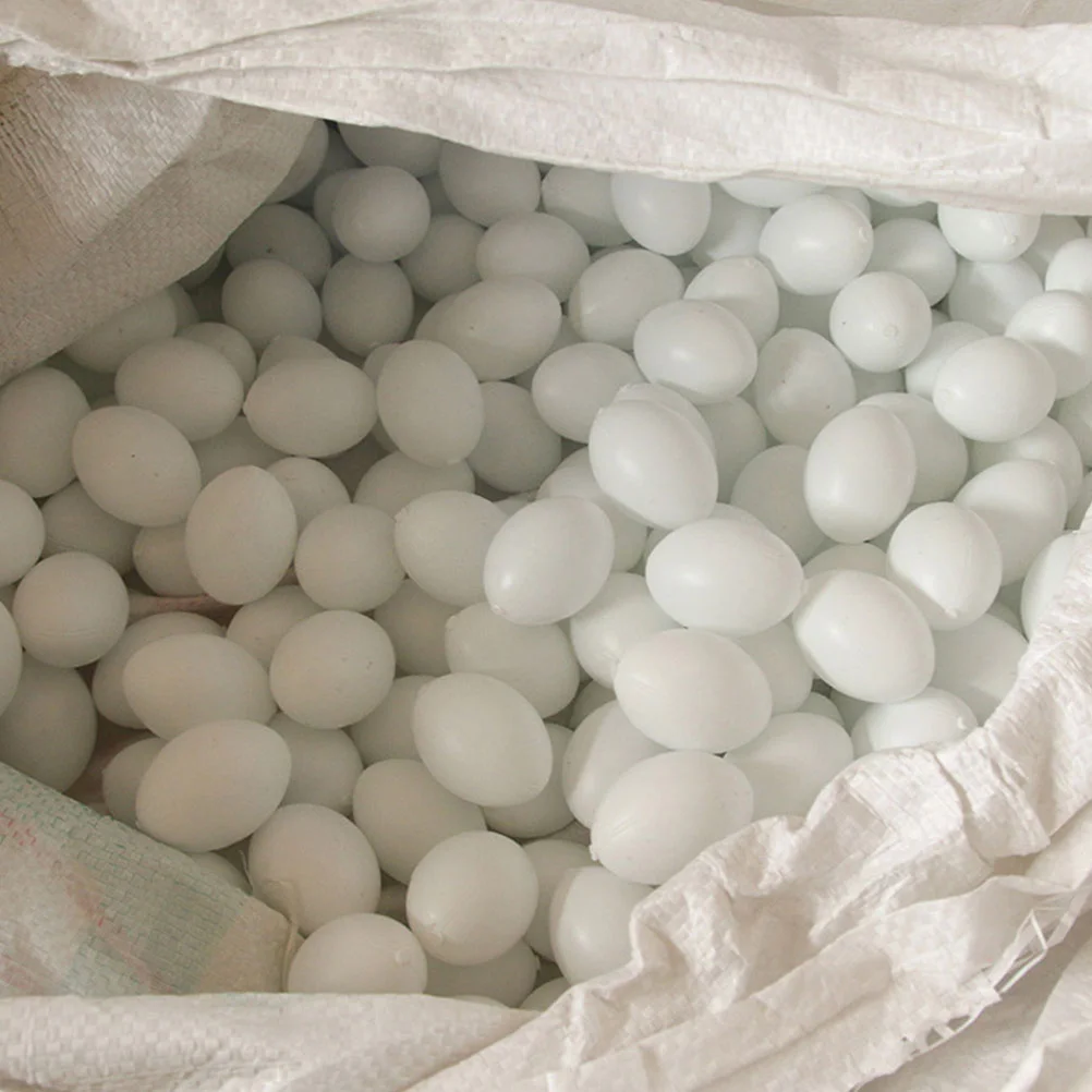50Pcs Simulated Pigeon Eggs Plastic Water Injection Hatching Simulation Eggs for Breeding and Easter Decorative Use
50Pcs Simulated Pigeon Eggs Plastic Water Injection Hatching Simulation Eggs for Breeding and Easter Decorative Use