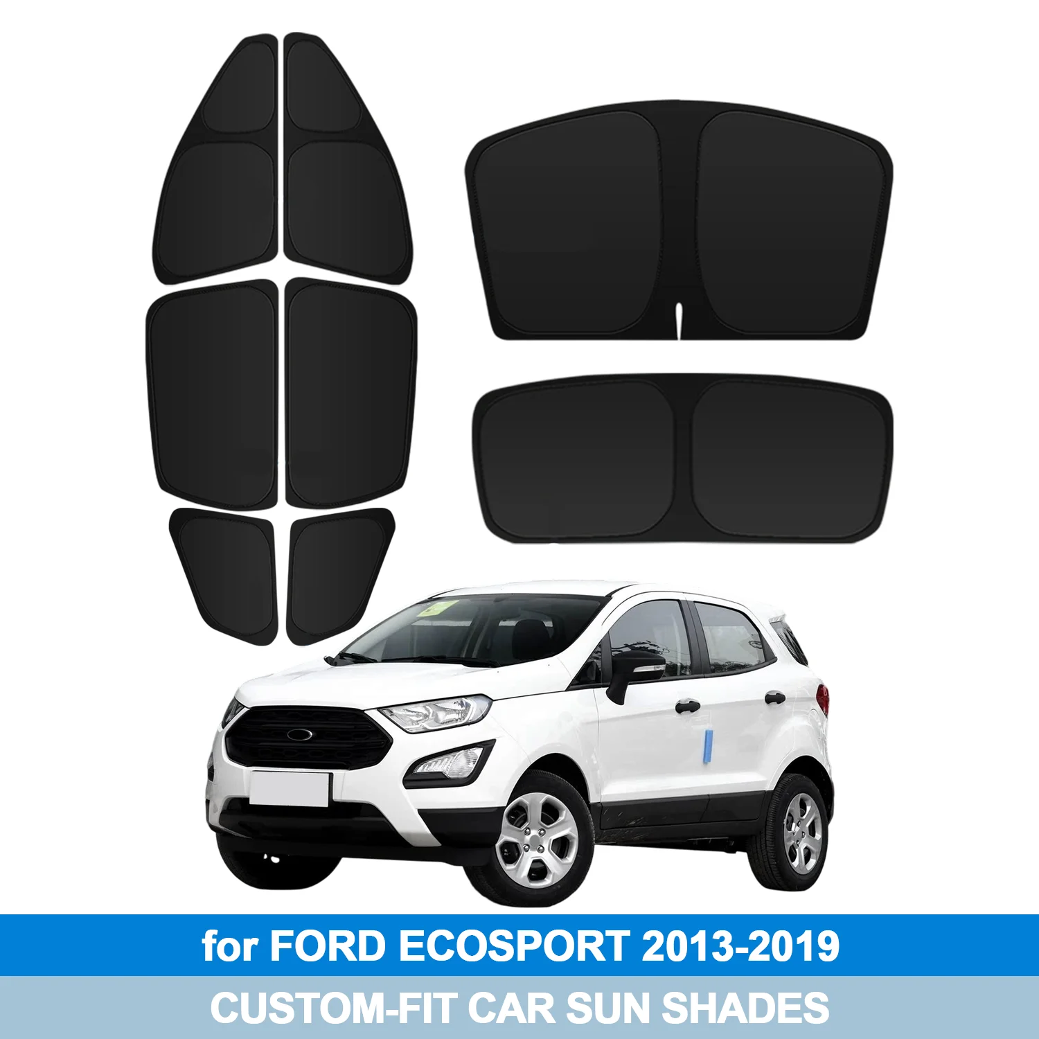 For FORD ECOSPORT 2013-2019 Windshield Sun Shade Side Window Shades Cover Sun Visor Shield Privacy Protection
For FORD ECOSPORT 2013-2019 Windshield Sun Shade Side Window Shades Cover Sun Visor Shield Privacy Protection
