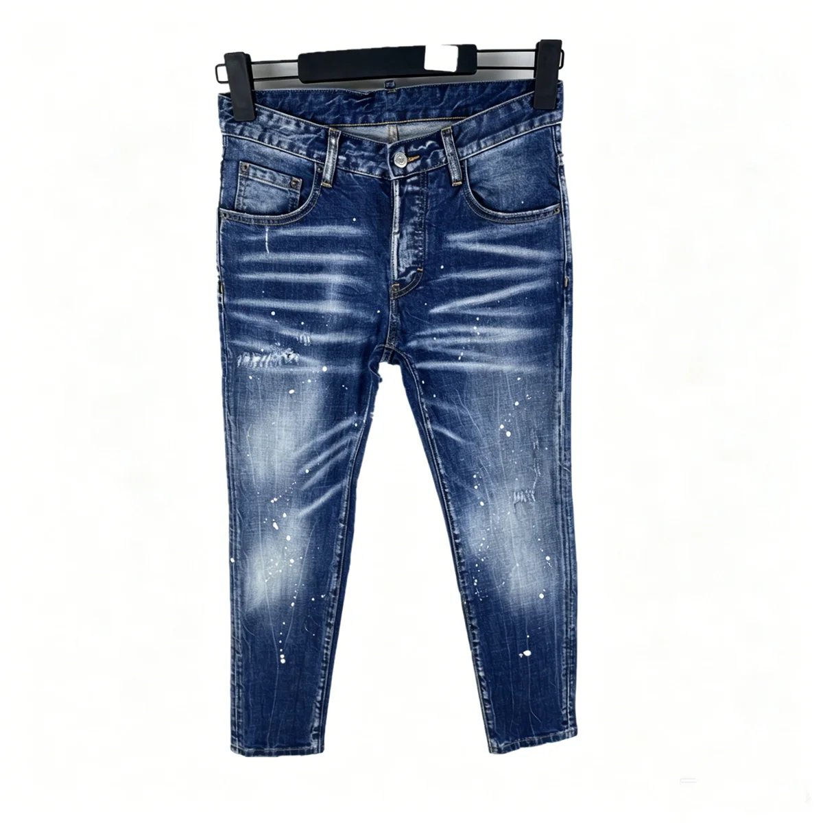 6051 Four Seasons New Men's Jeans Fashion Trend Slim Fit Ripped Patch Heavy Work Old Men's Blue Jeans
6051 Four Seasons New Men's Jeans Fashion Trend Slim Fit Ripped Patch Heavy Work Old Men's Blue Jeans